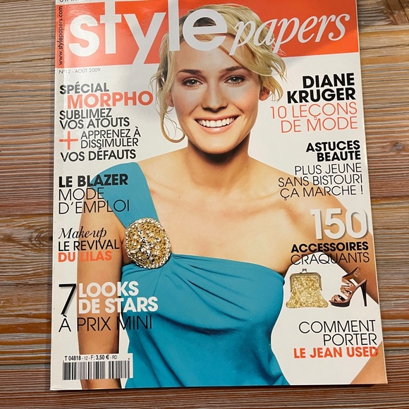 Style Papers Magazine - Diane Kruger on the Cover, August 2009 Issue - Picture 1 of 16